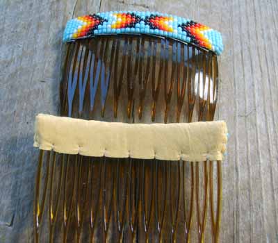 Native American Indian Beaded Jewelry American Indian Beaded Hair Combs